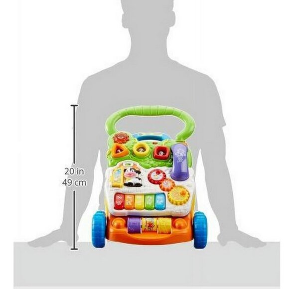 VTech , "Sit-to-Stand Learning Walker"  (infant, toddler, unisex ) - Picture 2 of 4